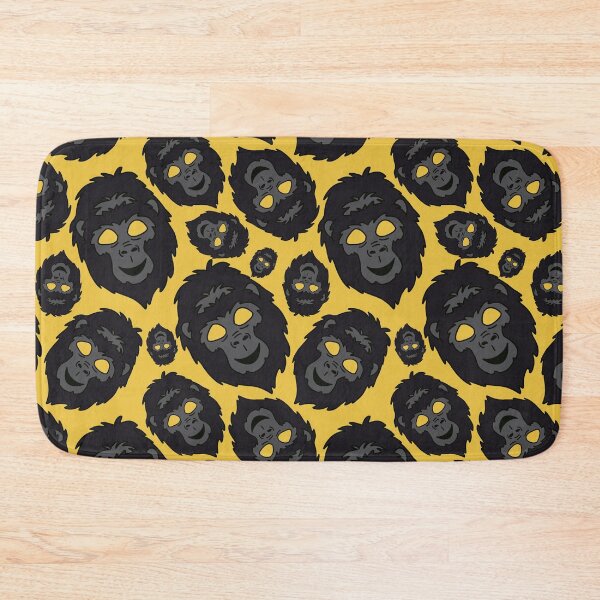 Item preview, Gorilla Mask Pattern Yellow Pack designed and sold by Sunny Collections.