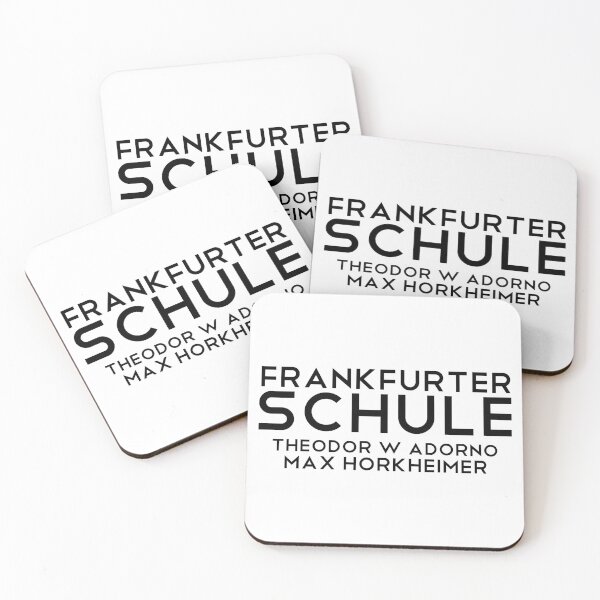 Item preview, Frankfurt School - Horkheimer Adorno designed and sold by SozioN.