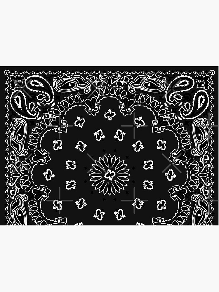 Classic Bandana Style (BLACK version) by robotface