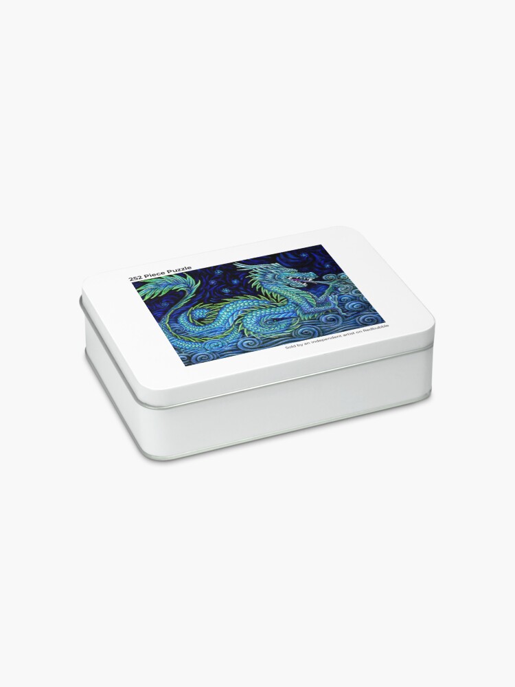 Alternate view of Chinese Azure Dragon Jigsaw Puzzle