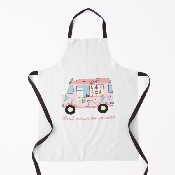 We all scream for ice cream! Apron