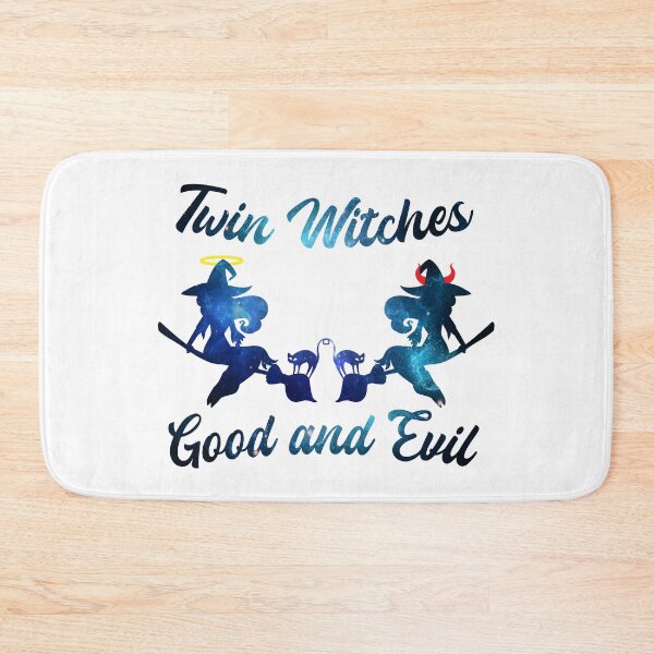 Item preview, TWIN WITCHES, GOOD AND EVIL, HALLOWEEN designed and sold by TheFirstOne.