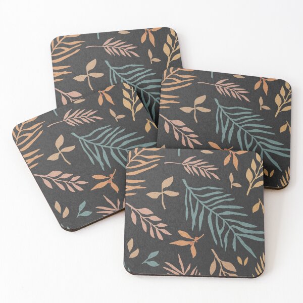 Item preview, Leaves, botanical, mid century art print designed and sold by juliaemelian.