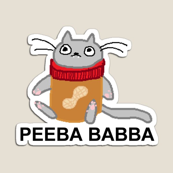 peeba babba Magnet