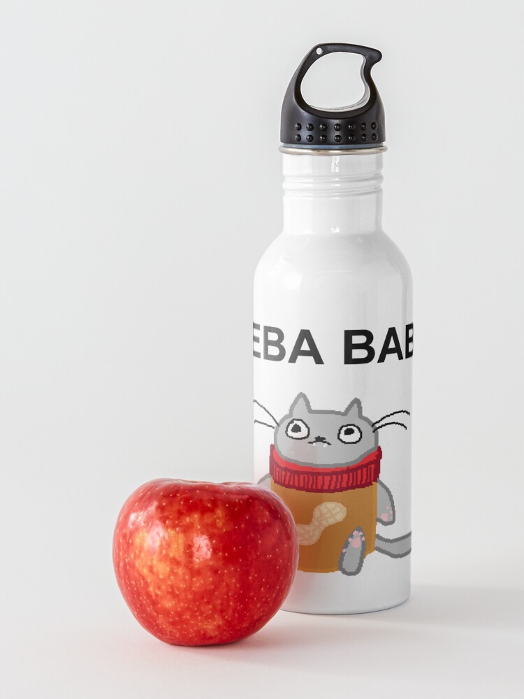 Alternate view of peeba babba Water Bottle