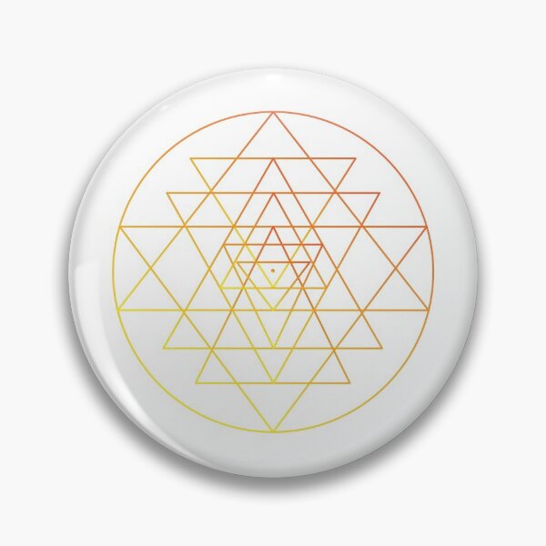 Item preview, Sunset Sri Yantra designed and sold by ifyoufeellike.
