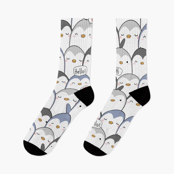 Item preview, Cute Adorable Doodle Penguins designed and sold by Vector Scout Lab.