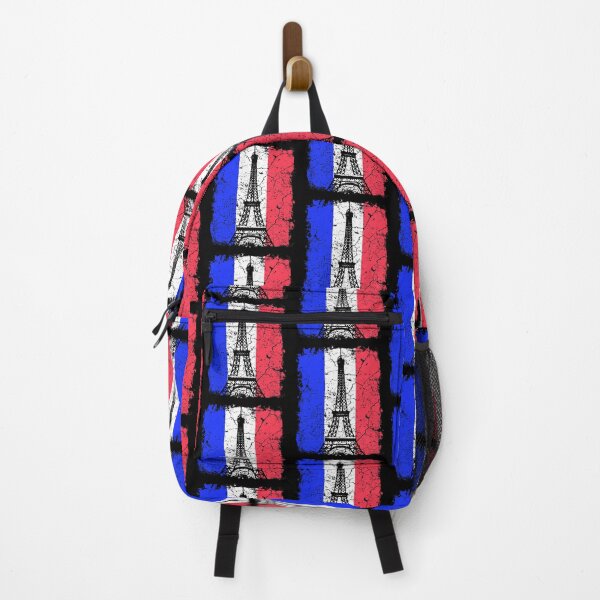 Item preview, Paris Eiffel Tower France Flag designed and sold by Mila1946.