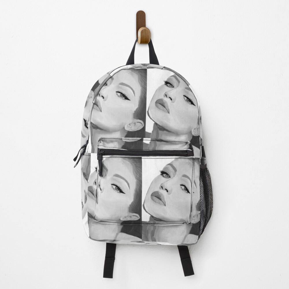 Gigi hadid picture Backpack by kenopsiadesigns