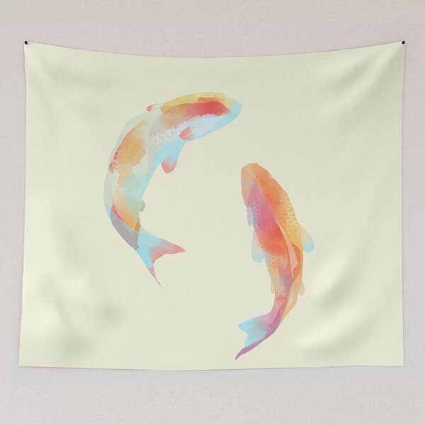 Item preview, Two Spiral Koi Fish  designed and sold by SherriMans.