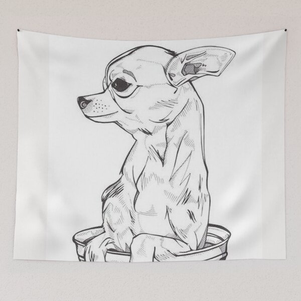 Item preview, Chihuahua Dog pets dogs cute cartoon comic designed and sold by Coolstuff4you71.