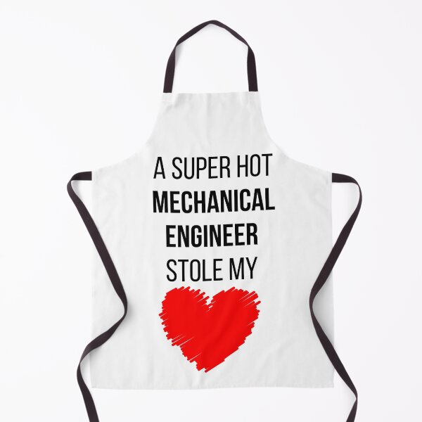 Item preview, Hot Mechanical Engineer Stole my Heart Funny Mechanical engineering quote designed and sold by OneTimeEngineer.