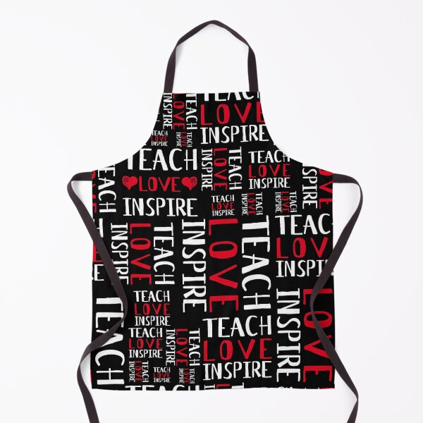 Item preview, Teach Love Inspire Pattern - Best Teacher designed and sold by onicon.