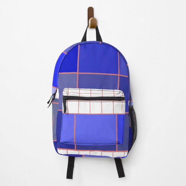 Item preview, Blue + Grid designed and sold by ArtInLifestyle.