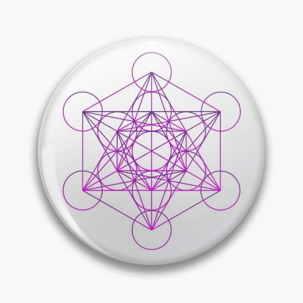 Item preview, Violet Metatron Cube designed and sold by ifyoufeellike.