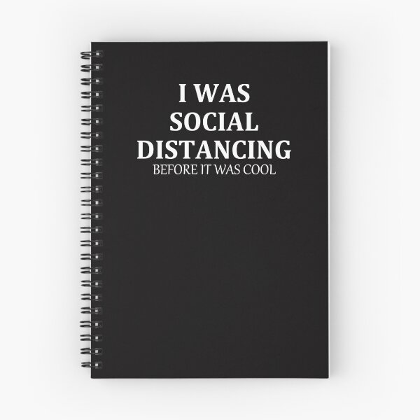 Item preview, Social Distancing, Funny Social, Introvert T-Shirt, I was social distancing before it was cool shirt, Sarcastic Shirt, Funny Shirts designed and sold by alexyoussef.