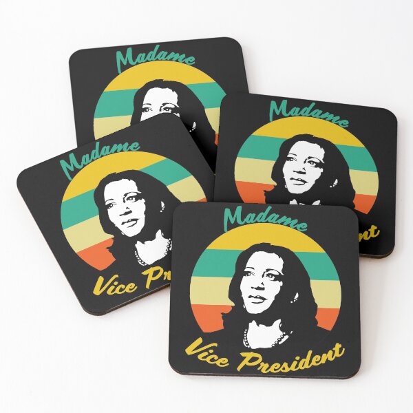 Item preview, Madame Vice President Kamala Harris MVP 2020 Retro  designed and sold by ForFunDesigns.