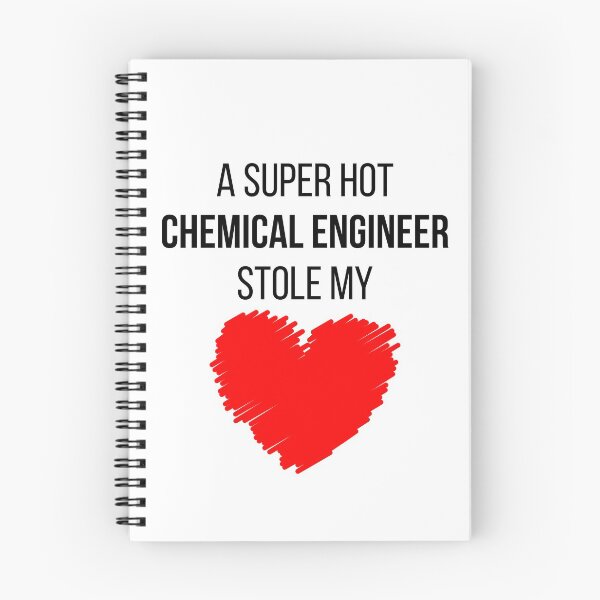 Item preview, Hot Chemical Engineer Stole my Heart Funny Chemical engineering quote designed and sold by OneTimeEngineer.