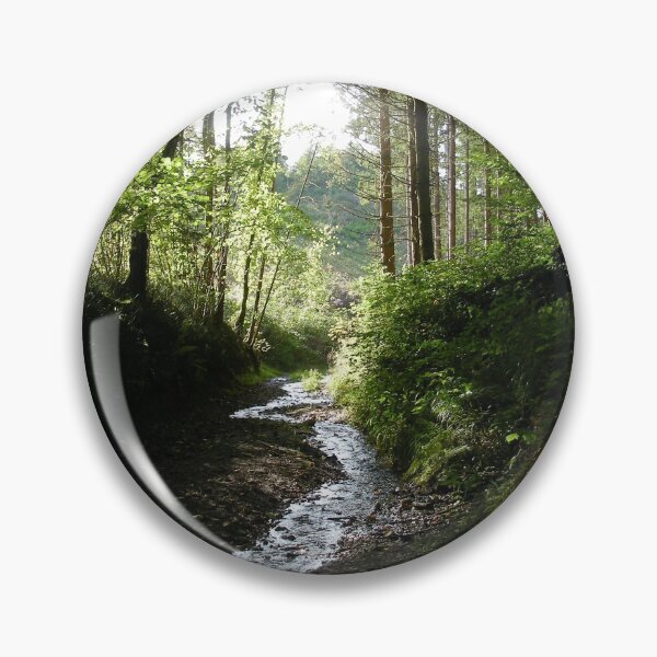 Item preview, Stream in forest and path designed and sold by Stéphane  Thirion.