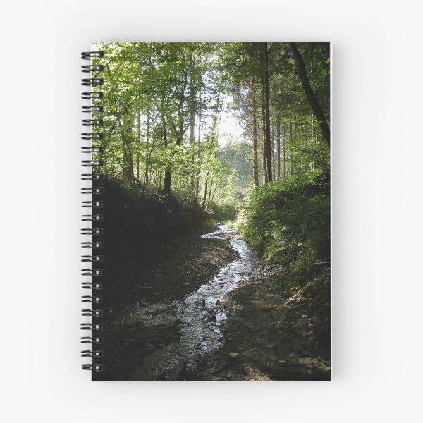 Item preview, Stream in forest and path designed and sold by Stéphane  Thirion.