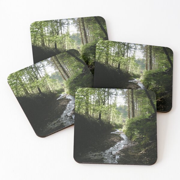 Item preview, Stream in forest and path designed and sold by Stéphane  Thirion.