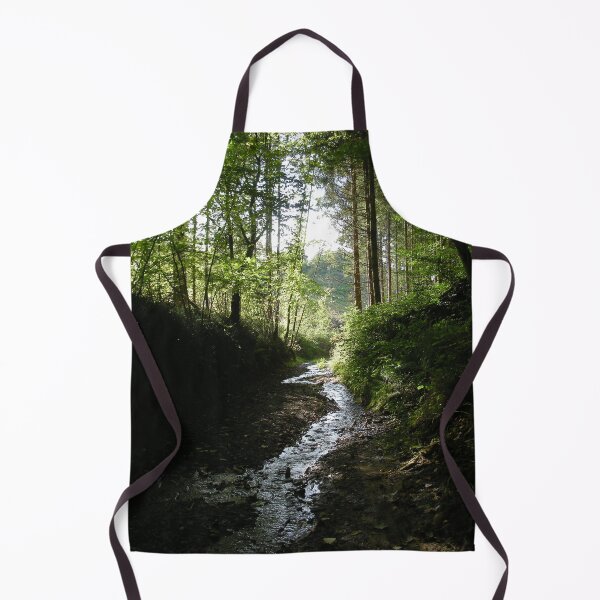 Item preview, Stream in forest and path designed and sold by Stéphane  Thirion.