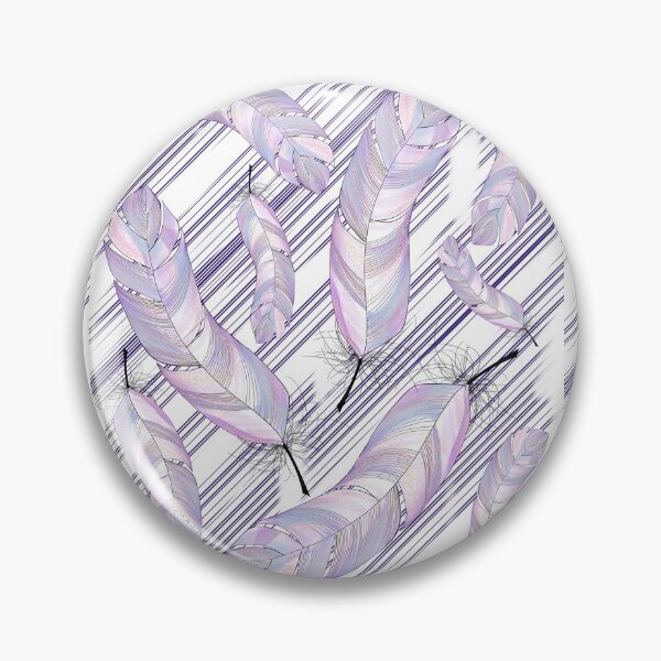 Item preview, Iridescent Rosegold and Purple Feather Fantasy  designed and sold by MamaODea.