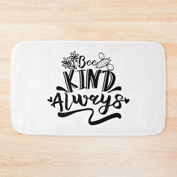 Item preview, Bee Kind Always Quote designed and sold by FiveDucklings.