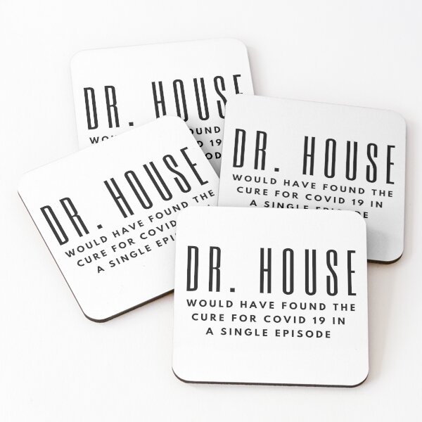 Aperçu de l'œuvre Le Dr House aurait trouvé le remède contre le covid 19 créée et vendue par Spicy Chilli.