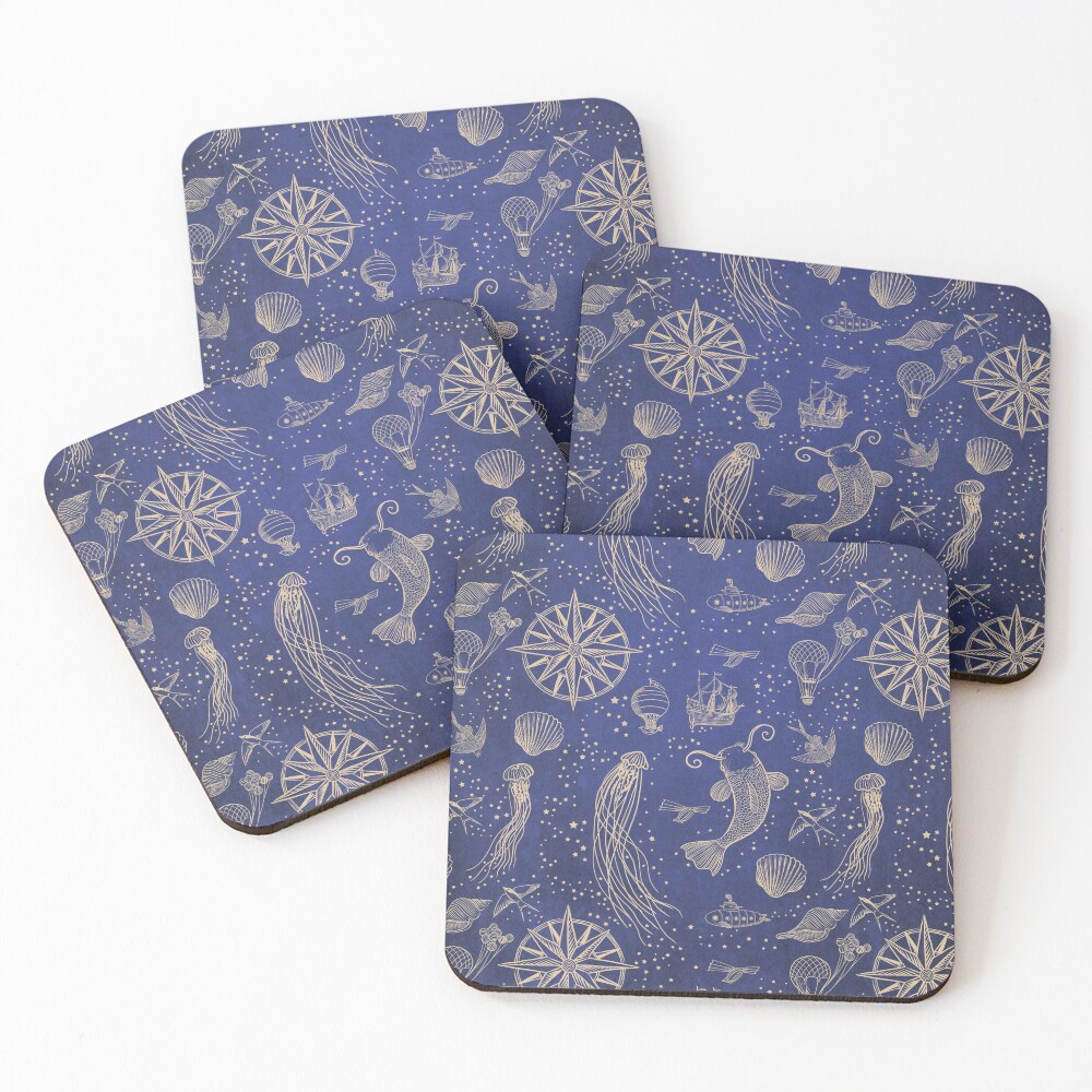 Ocean Meets Sky - Hardcase Coasters (Set of 4)