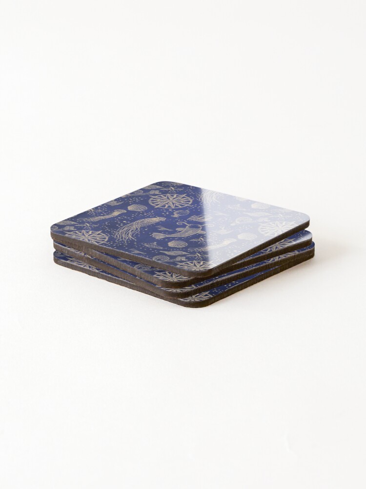 Alternate view of Ocean Meets Sky - Hardcase Coasters (Set of 4)