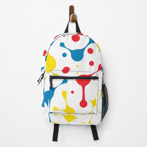 Item preview, Paint splatter pattern in blue,red,yellow, and white designed and sold by RaionKeiji.