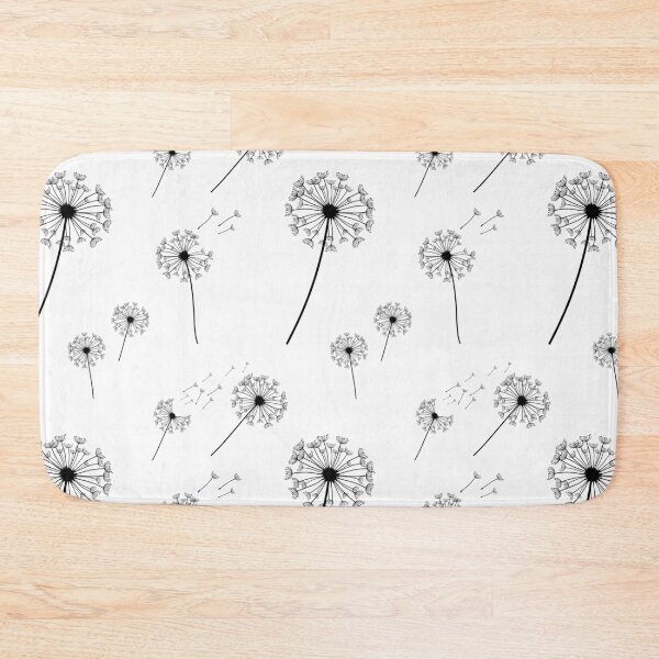 Item preview, Wild Flower Dandelions Botanical Floral Pattern II designed and sold by HappyTees Lab.