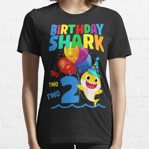 Baby Shark 2nd Birthday Gifts Merchandise Redbubble