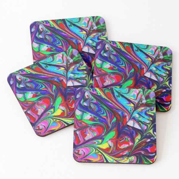 Item preview, Oil Painted Bright Color Swirls designed and sold by TeamPineapple.