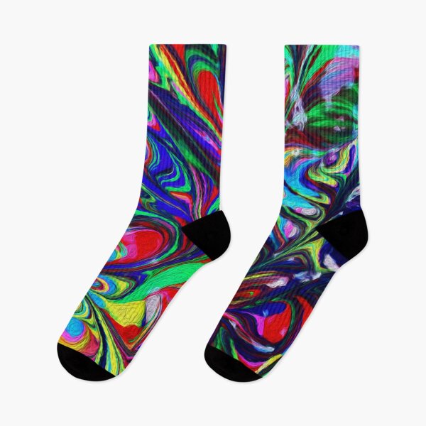 Item preview, Oil Painted Bright Color Swirls designed and sold by TeamPineapple.