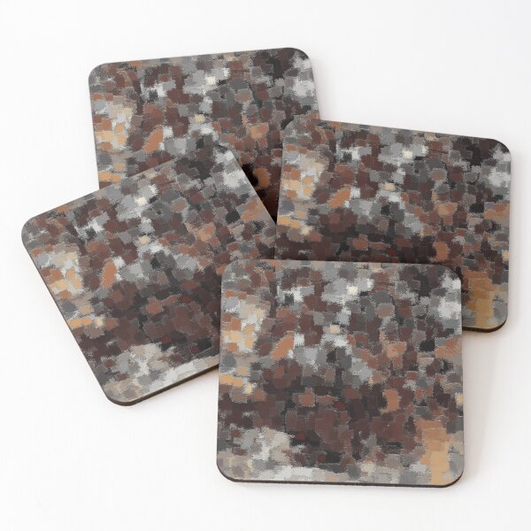 Item preview, Fuzzy Sepia Tone Shapes  designed and sold by Korroby.