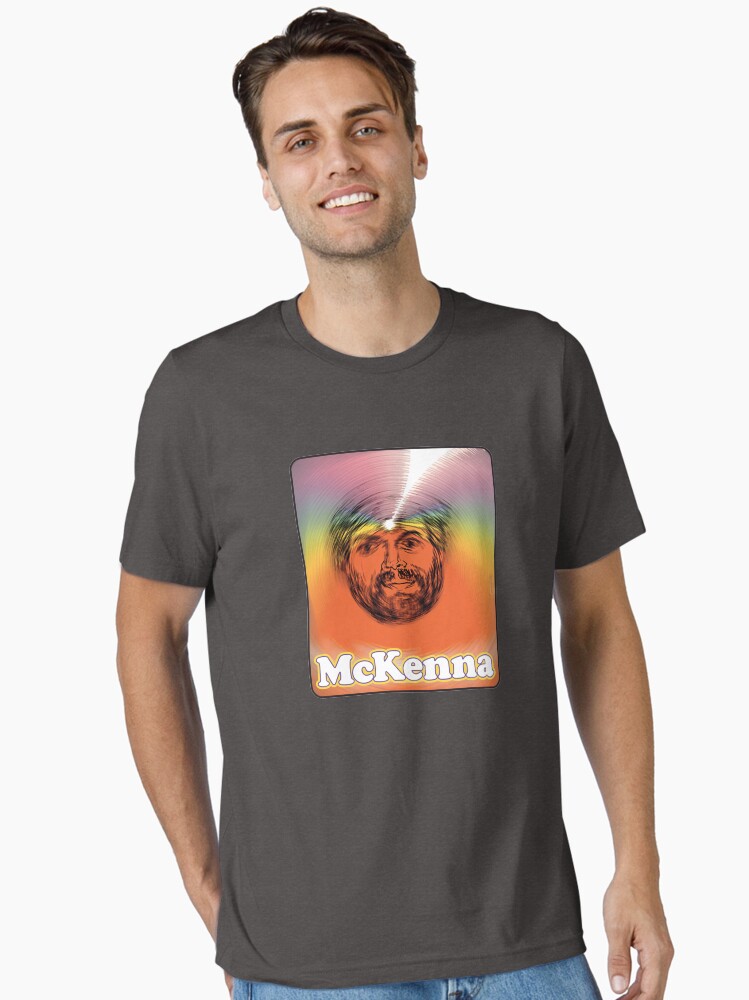 Thumbnail 1 of 7, Essential T-Shirt, Terence McKenna Third Eye Rainbow designed and sold by thedrumstick.