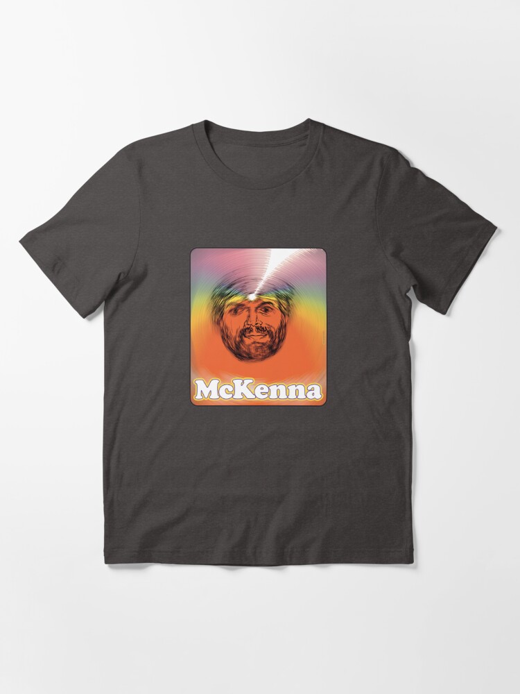 Essential T-Shirt, Terence McKenna Third Eye Rainbow designed and sold by thedrumstick