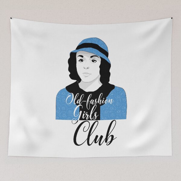 Aperçu de l'œuvre Old Fashion Girl Club (valeurs de l'ancienne mode) créée et vendue par MindCereal.