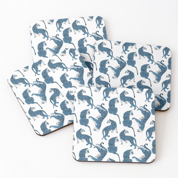 Item preview, Blue tiger designed and sold by mischellero.