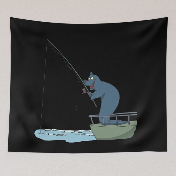 Item preview, Fisher on a boat designed and sold by Monkey Ful.
