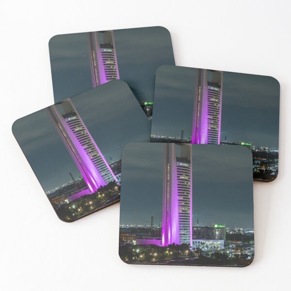 Item preview, The Ciudadana Tower in Monterrey, Mexico at night designed and sold by Hochmann.
