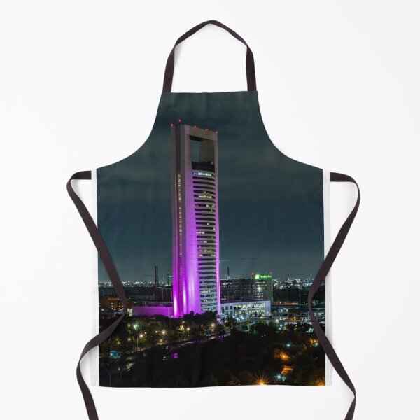 Item preview, The Ciudadana Tower in Monterrey, Mexico at night designed and sold by Hochmann.