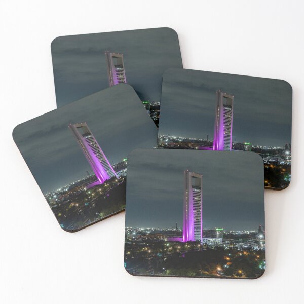 Item preview, The Ciudadana Tower in Monterrey, Mexico at night designed and sold by Hochmann.