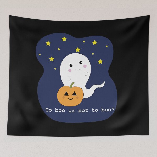 Item preview, Cute spooky baby ghost - to boo or not to boo designed and sold by LiliesValley.