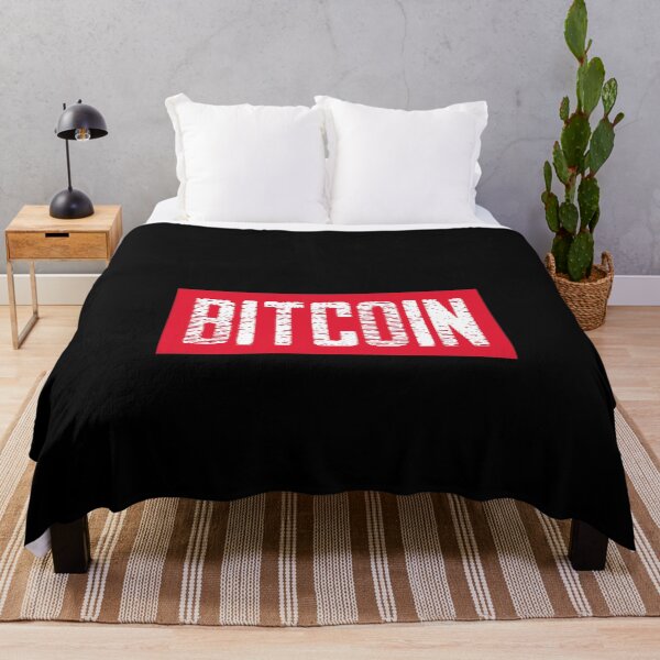 Item preview, Bitcoin Red Grunge designed and sold by Bitcoin-Fashion.