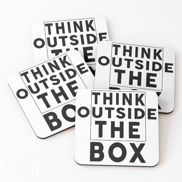 Item preview, Think outside of the box! designed and sold by Mokhe.