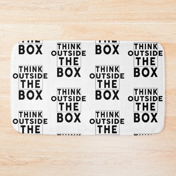 Item preview, Think outside of the box! designed and sold by Mokhe.