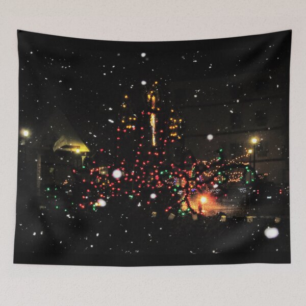 Item preview, FESTIVE LIGHTS AND SNOWFLAKES designed and sold by Debbie-D-Pics.
